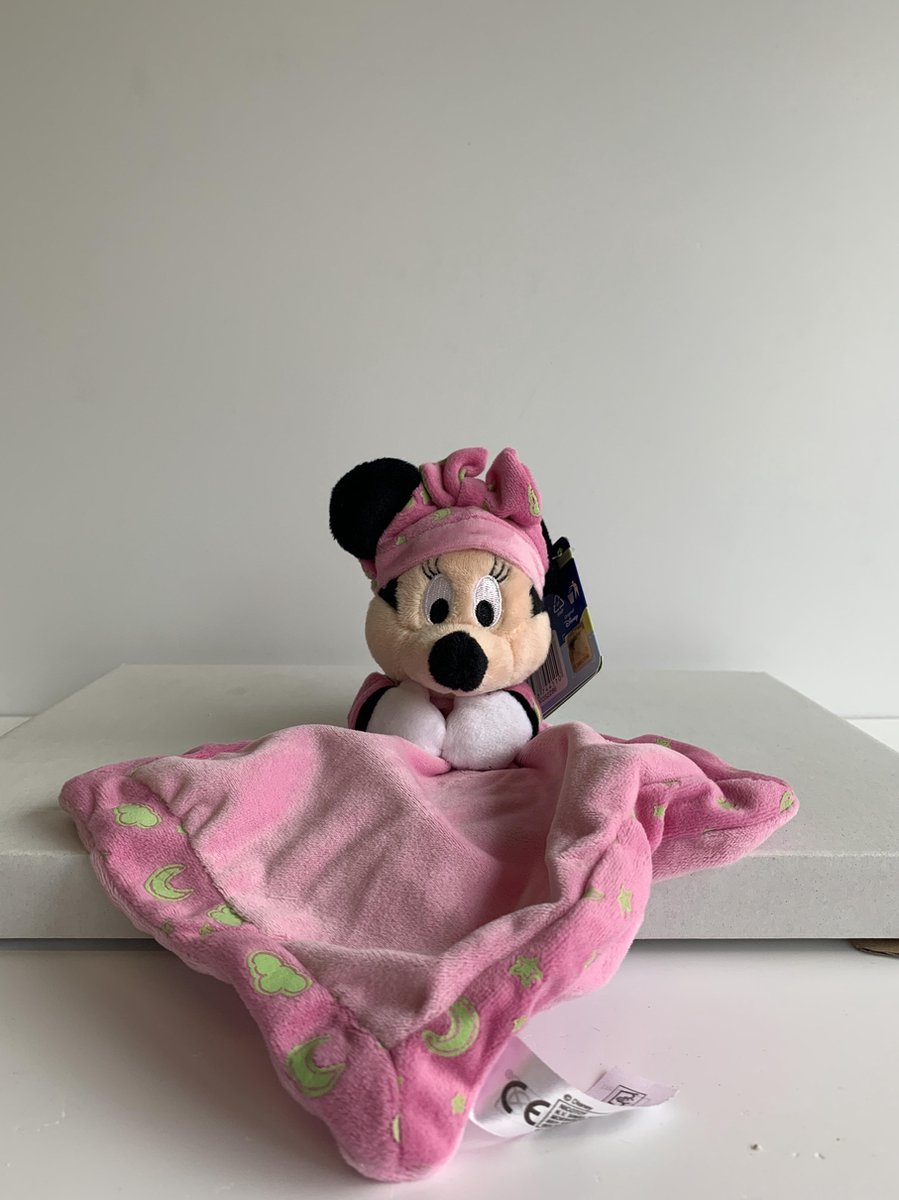 Disney Minnie Mouse hoofd knuffeldoekje | Disney Baby | Origineel Disney | GIFT QUALITY |Knuffel